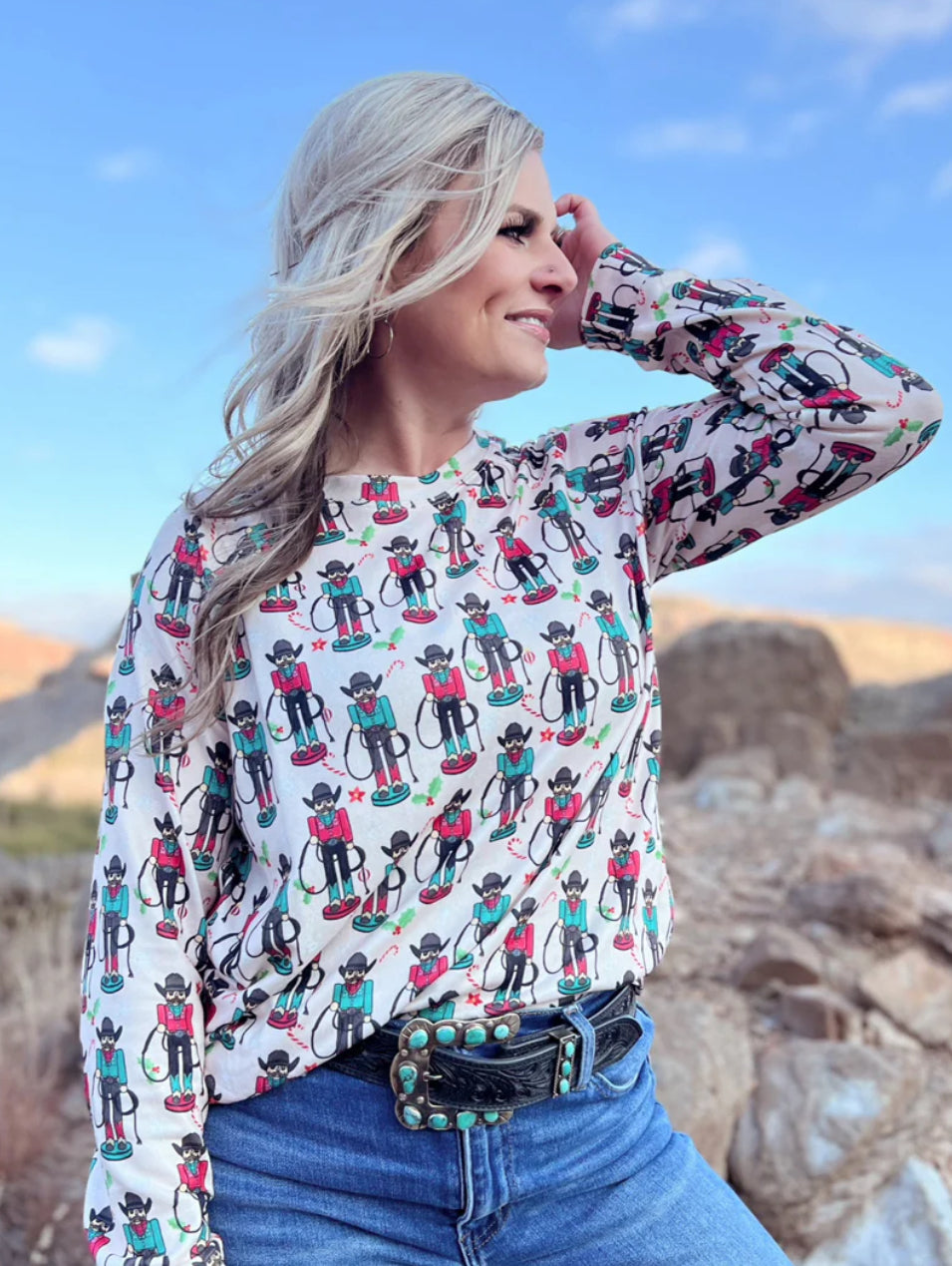 Howdy Nutcracker Long Sleeve