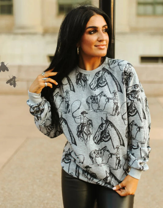 Dandy Doodle Knit Sweater