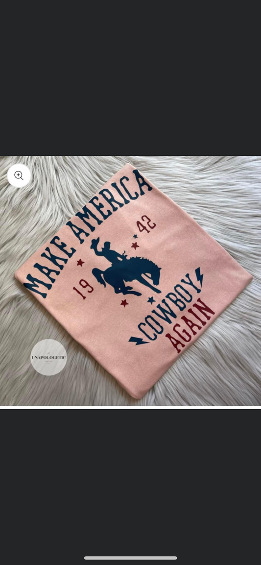 Make America Cowboy Again Graphic Tee🇺🇸