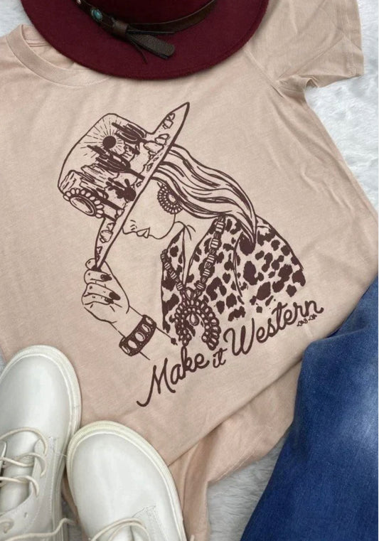 Make it Western Graphic Tee